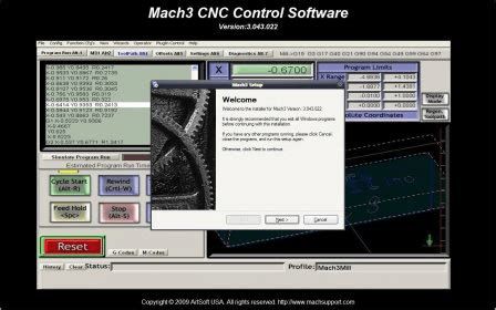 Mach3 (free version) download for PC .